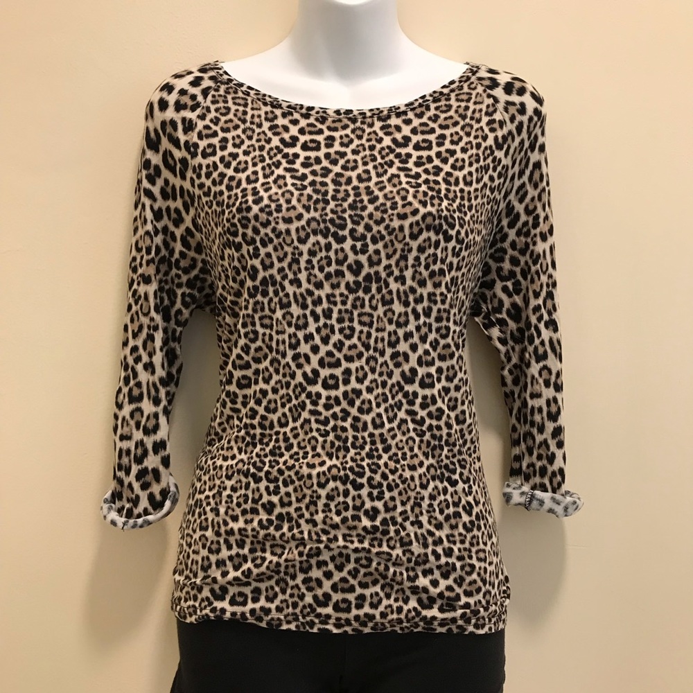 H&M Cheetah Print Top